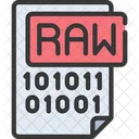 Archivo RAW  Icono