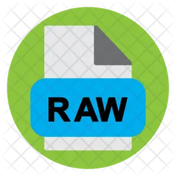 Archivo RAW  Icono