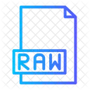 Archivo RAW  Icono