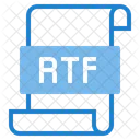 Archivo Rtf Icono