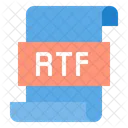 Archivo Rtf Icono