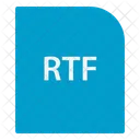 Archivo rtf  Icono