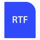 Archivo rtf  Icono