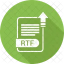 Rtf Extension Archivo Icono