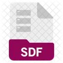 Sdf Archivo Formato Icono