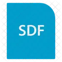 Archivo sdf  Icono