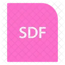 Archivo sdf  Icono