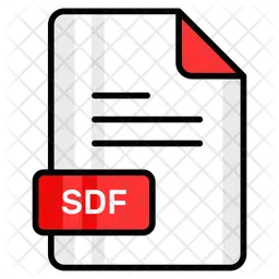Archivo sdf  Icono