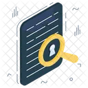 Archivo seguro  Icono