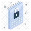 Archivo Seguro Documento Seguro Documento Seguro Icono