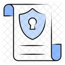 Archivo seguro  Icono