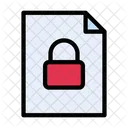 Archivo seguro  Icono