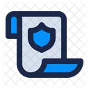 Internet Seguridad Documento Icono