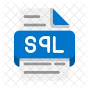 Archivo sql  Icono