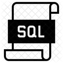 Archivo sql  Icono