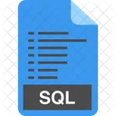 Archivo sql  Icono