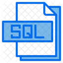 Archivo sql  Icono