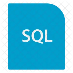 Archivo sql  Icono