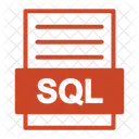 Archivo sql  Icono