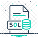 Archivo sql  Icono