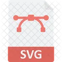 Archivo De Diseno Archivo De Extension Archivo Svg Icon