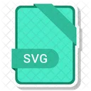 SVG Archivo Formato Icono