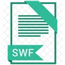 Swf Formato Documento Icono