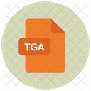 Tga Archivo Extension Icono