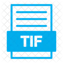 Archivo tif  Icono