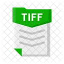 Archivo Tiff Documento Icon