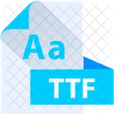 Archivo Ttf Ttf Formato De Archivo Icono