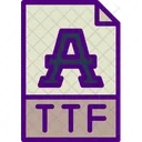 Archivo ttf  Icon