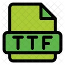 Archivo ttf  Icono