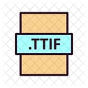 Archivo Ttif Ttif Formato De Archivo Icono