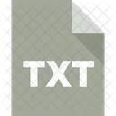 Archivo-txt  Icono