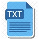 Texto Archivo Formato Icon