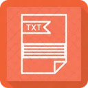 Texto Archivo Formato Icon