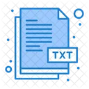 Archivo de texto  Icono