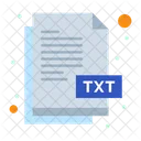 Archivo de texto  Icono