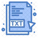 Archivo de texto  Icono