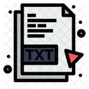 Archivo de texto  Icono