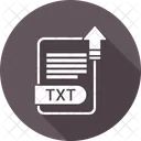 Texto Extension Archivo Icon