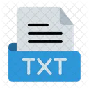 Txt Archivo Extension Icono