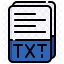 Archivo Txt Archivo Txt Icono