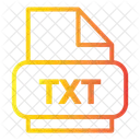 Archivo Txt Txt Verificar Icono