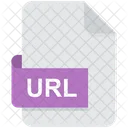 URL Localizador Uniforme De Recursos Direccion Web Icono