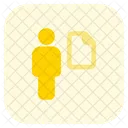 Archivo de usuario  Icono