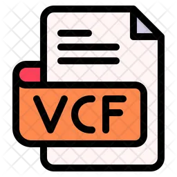 Documento vcf  Icono