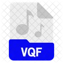 Vqf Archivo Formato Icono