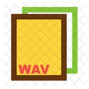 Wav Isla Formato Icono